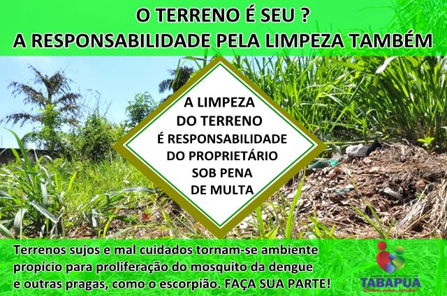 Limpeza de terrenos