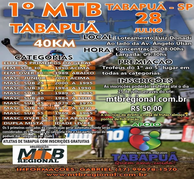 1º MTB de Tabapuã