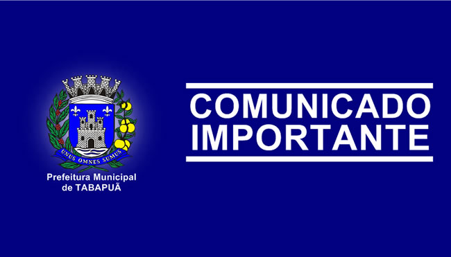 Comunicado importante