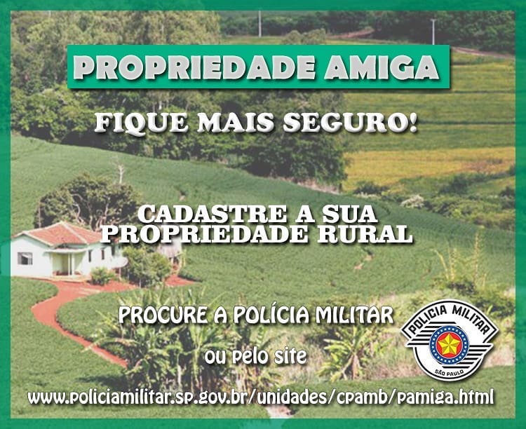 Imagem sobre o Projeto Propriedade Amiga