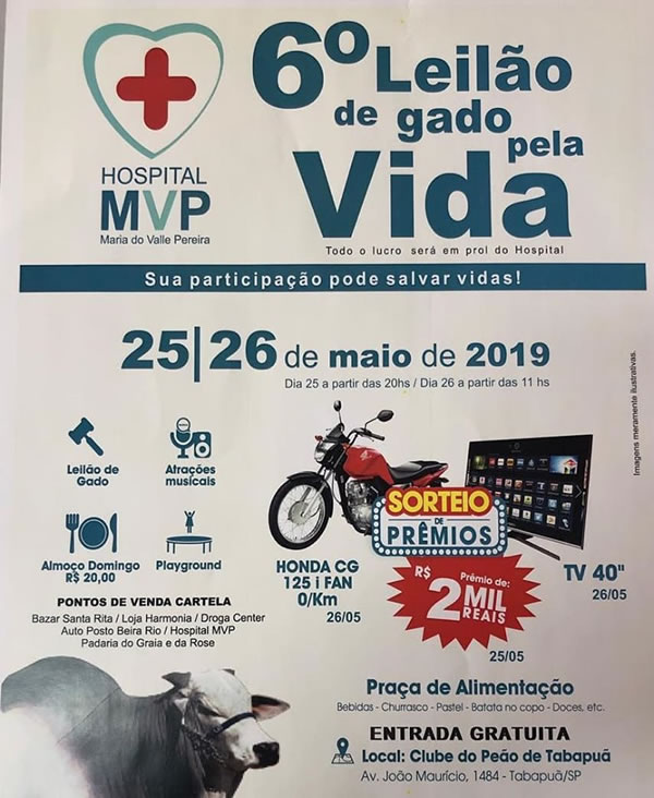 Cartaz do Leilão