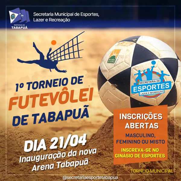 Torneio de Tênis terá início nesta quarta-feira - Prefeitura Municipal de  Tabapuã