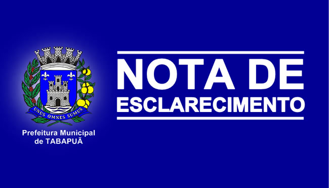 Nota de esclarecimento