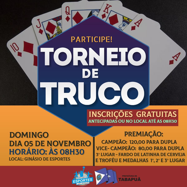 Torneio de Tênis terá início nesta quarta-feira - Prefeitura Municipal de  Tabapuã