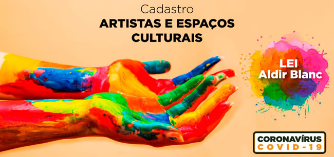 Cadastro para mapeamento de artistas e espaços culturais