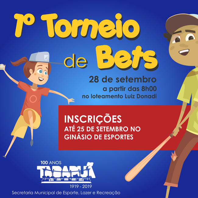 Torneio de Tênis terá início nesta quarta-feira - Prefeitura Municipal de  Tabapuã