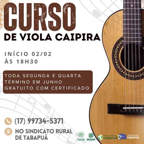 curso viola caipira