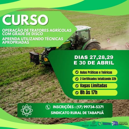 operacao tratores agricolas