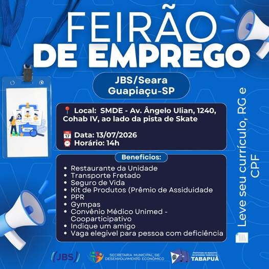 feirao do emprego