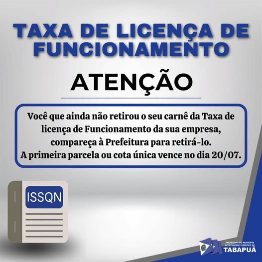 licenca de funcionamento