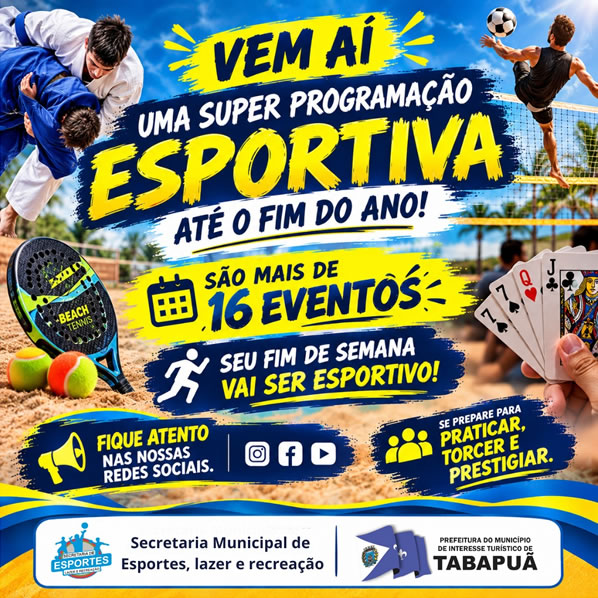 Programação esportiva de Tabapuã
