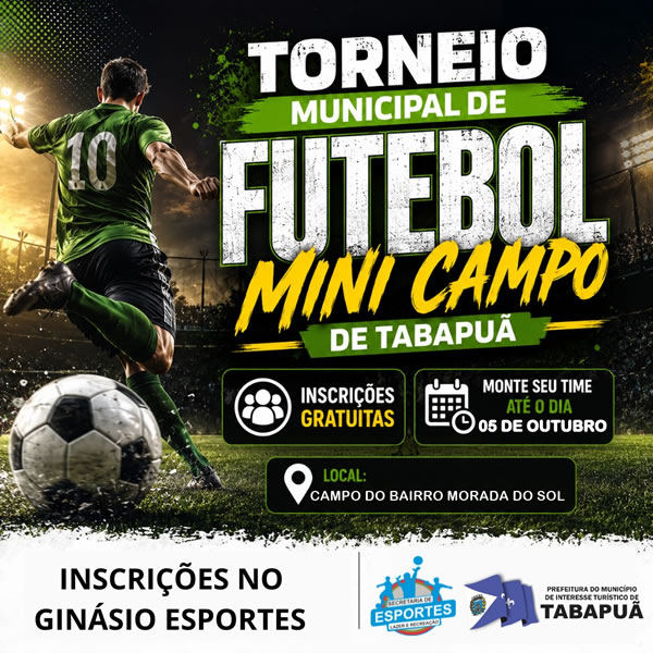 Torneio Municipal de Futebol Mini Campo