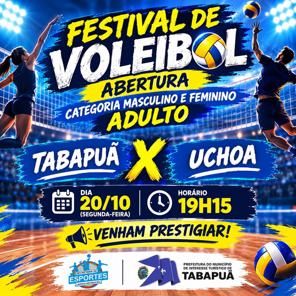 Abertura - Festival de Voleibol