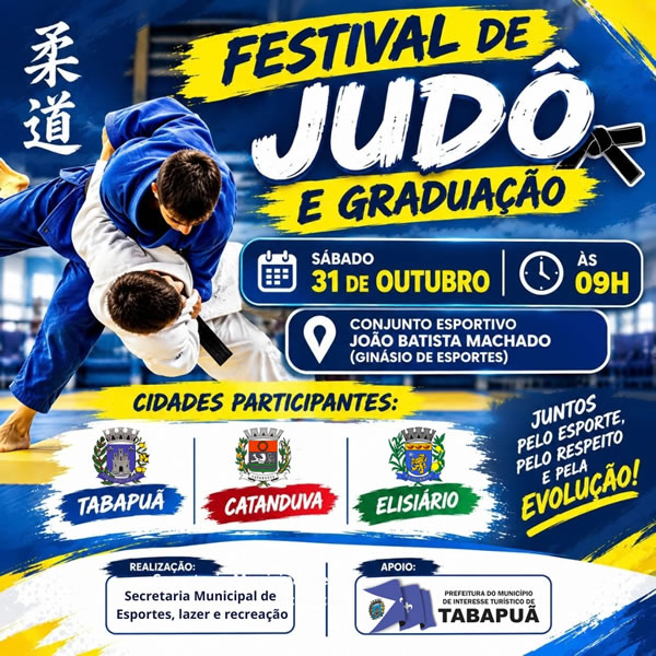 Festival de Judô e Graduação