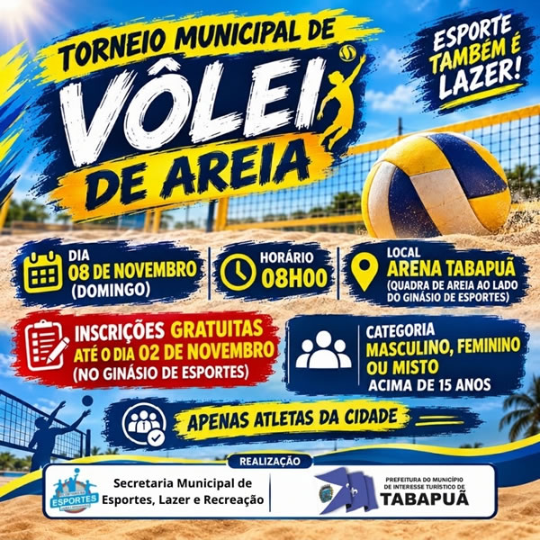 Torneio de Vôlei de Areia