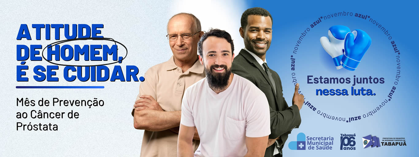 Campanha Novembro Azul Tabapuã 2025