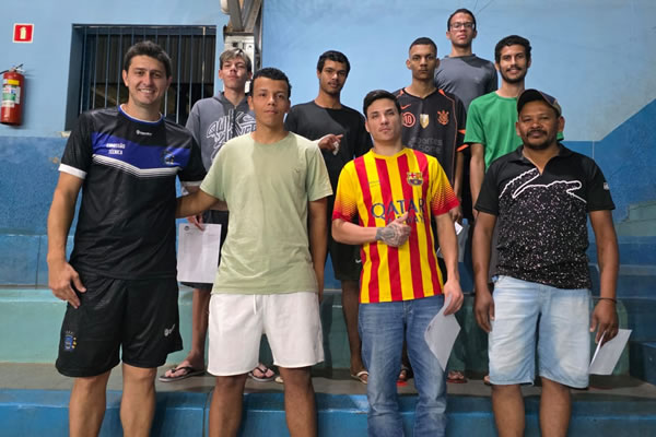 Congresso técnico do Campeonato Municipal de Futsal de Tabapuã