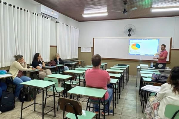 Formação dos professores da rede municipal
