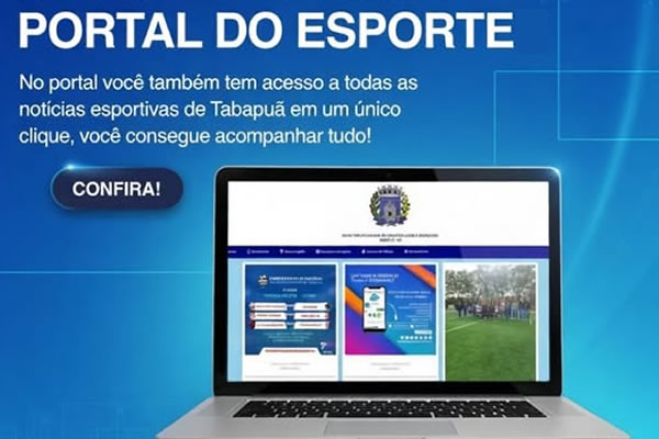 O Portal do Esporte já está disponível